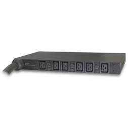 APC AP7516 Rack PDU, Basic, 1U, 14, 4kW, 208V, (6)C19