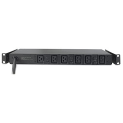 APC AP7516 Rack PDU, Basic, 1U, 14, 4kW, 208V, (6)C19