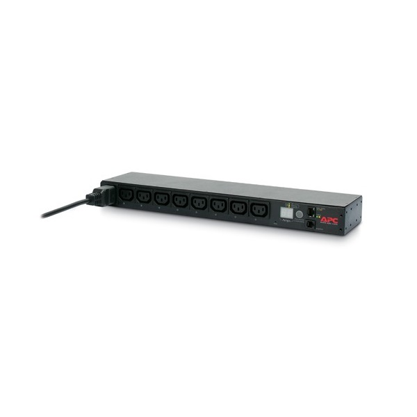 APC AP7921B Rack, kapcsolt, 1U, PDU modul 8xC13 csatlakozó