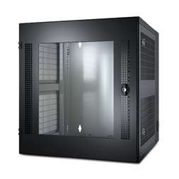 APC NetShelter WX 13U AR100 584x631 fekete rackszekrény