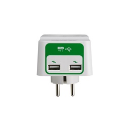 APC PM1WU2-GR SURGE PROTECTOR túlfeszültségvédő 2 USB csatlakozóval