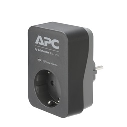 APC PME1WB-GR SURGE PROTECTOR fekete túlfeszültségvédő