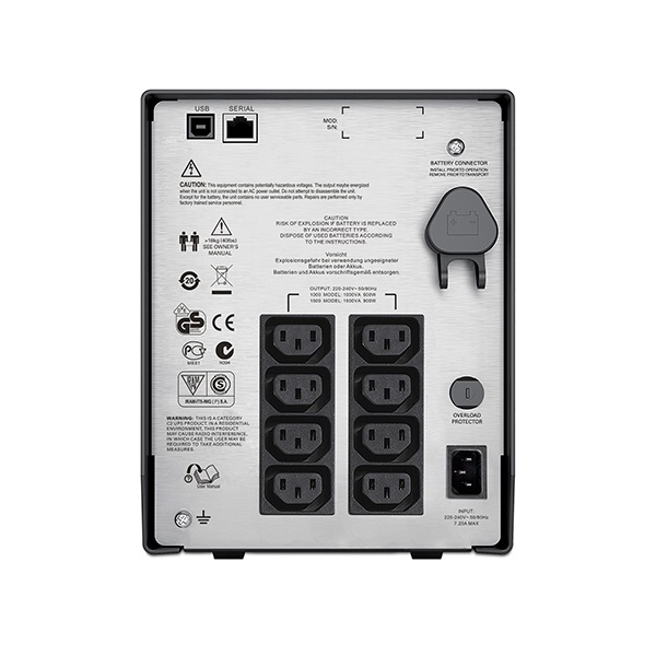 APC Smart-UPS C 1500VA LCD Smart Connect szünetmentes tápegység