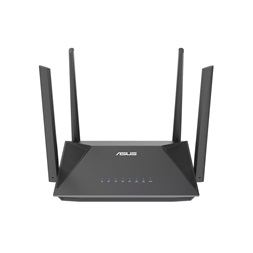 ASUS (AX1800) RT-AX52 574+1201Mbps fekete vezeték nélküli router