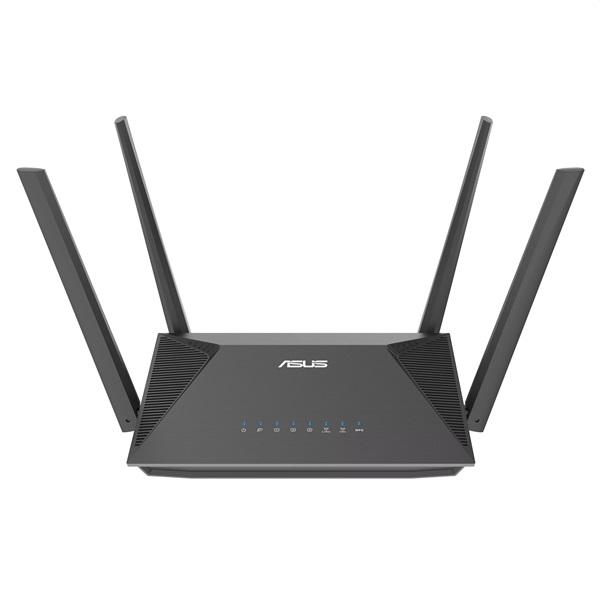 ASUS (AX1800) RT-AX52 574+1201Mbps fekete vezeték nélküli router