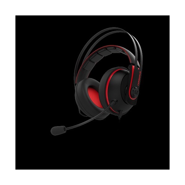 ASUS Cerberus V2 fekete-vörös gamer headset