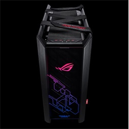 ASUS GX601 ROG STRIX HELIOS Fekete ablakos (Táp nélküli)  ATX ház