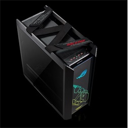 ASUS GX601 ROG STRIX HELIOS Fekete ablakos (Táp nélküli)  ATX ház