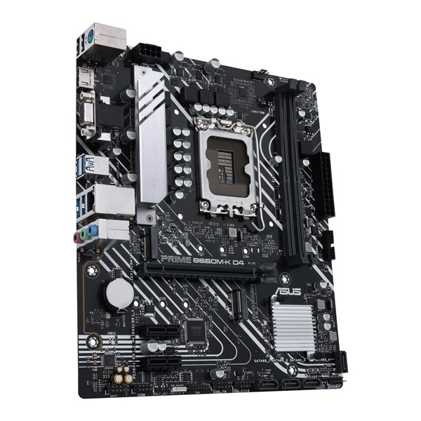 ASUS PRIME B660M-K D4 Intel B660 LGA1700 mATX alaplap