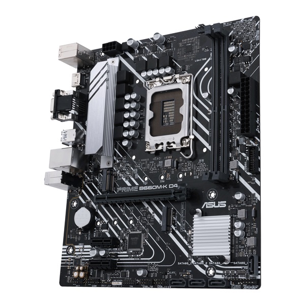 ASUS PRIME B660M-K D4 Intel B660 LGA1700 mATX alaplap