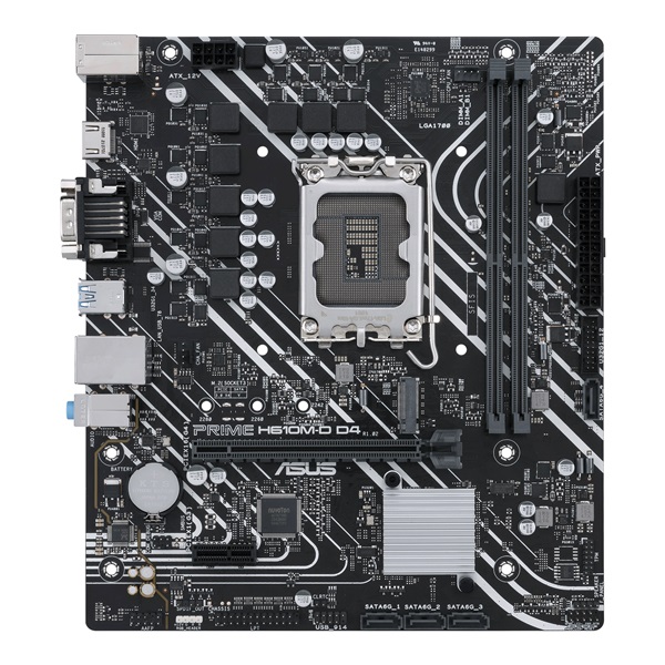 ASUS PRIME H610M-D D4 Intel H610 LGA1700 mATX alaplap