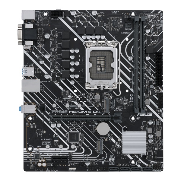 ASUS PRIME H610M-E D4-CSM Intel H610 LGA1700 mATX alaplap