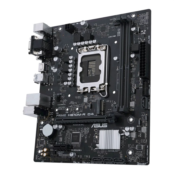 ASUS PRIME H610M-R D4 Intel H610 LGA1700 mATX alaplap