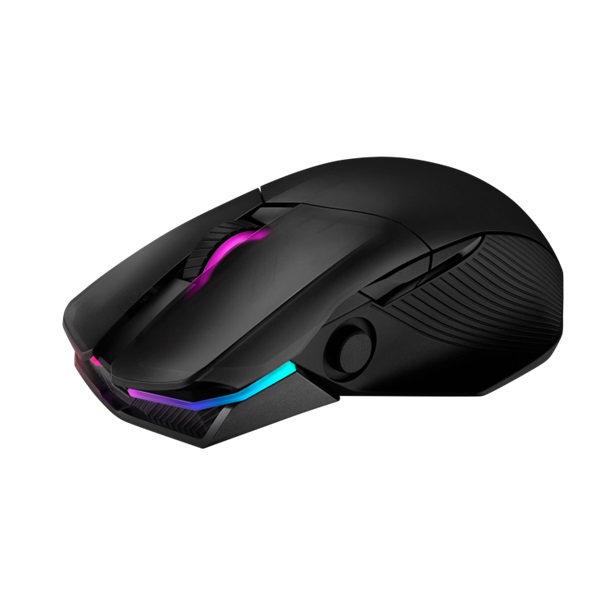 ASUS ROG Chakram vezeték nélküli fekete gamer egér