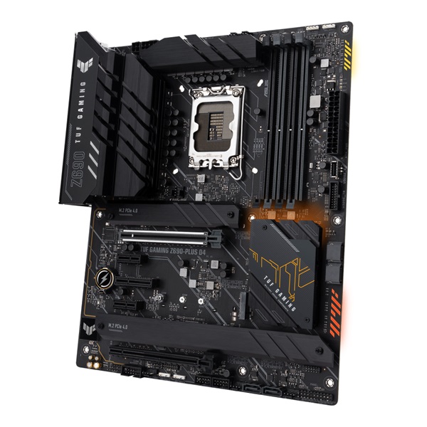 ASUS TUF GAMING Z690-PLUS D4 Intel Z690 LGA1700 ATX alaplap