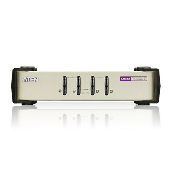 ATEN CS84U-AT 4PC USB-PS/2 VGA KVM Switch