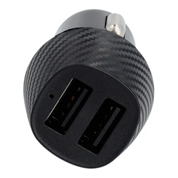 AVAX CC301B CARLY 12W Autós töltő 2x USB A, fekete