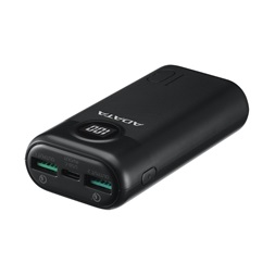 Adata AP10000QCD-DGT-CBK 10000mAh fekete power bank