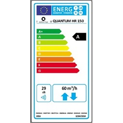 Aerauliqua Quantum HR-150 Pro ISO + SEN-HY-I decentralizált hőcserélő