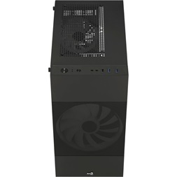 Aerocool Atomic Lite RGB fekete (táp nélküli) ablakos mATX ház