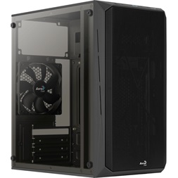 Aerocool CS-107 Mesh fekete (táp nélküli) ablakos mATX ház