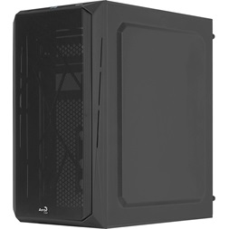 Aerocool CS-107 Mesh fekete (táp nélküli) ablakos mATX ház