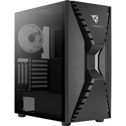 Aerocool Cronus ARGB fekete (táp nélküli) ablakos ATX ház