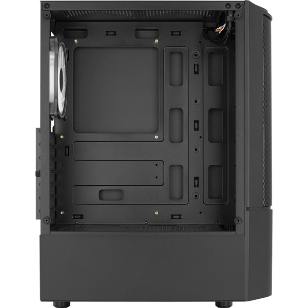 Aerocool Quantum Mesh FRGB fekete (táp nélküli) ablakos ATX ház