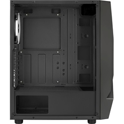 Aerocool Scape ARGB fekete (táp nélküli) ablakos ATX ház