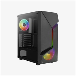 Aerocool Scape v2 FRGB fekete (táp nélküli) ablakos ATX ház