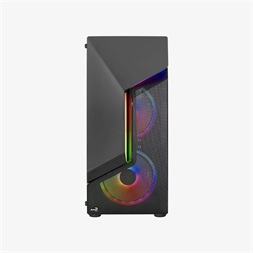 Aerocool Scape v2 FRGB fekete (táp nélküli) ablakos ATX ház