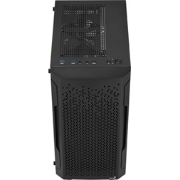 Aerocool Trinity Mini Mesh fekete (táp nélküli) ablakos mATX ház