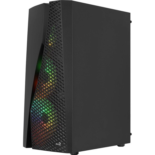 Aerocool Wave v3 RGB fekete (táp nélküli) ablakos ATX ház