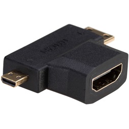 Akyga AK-AD-23 HDMI - miniHDMI - microHDMI 3-as adapter