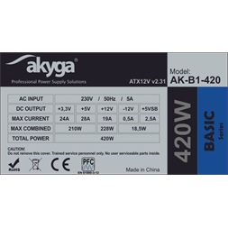 Akyga AK-B1-420 420W ATX tápegység