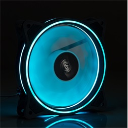 Akyga AW-12D-RGB 120mm RGB LED ház hűtőventilátor