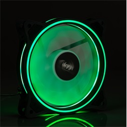 Akyga AW-12D-RGB 120mm RGB LED ház hűtőventilátor