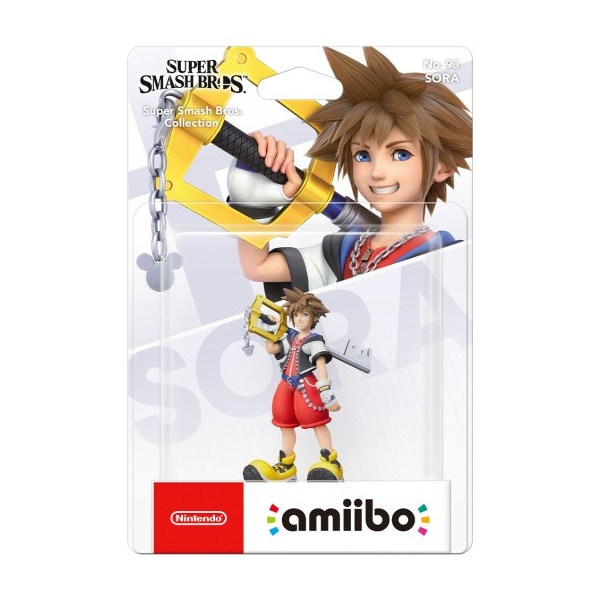 Amiibo Smash Bros Sora 93 játékfigura