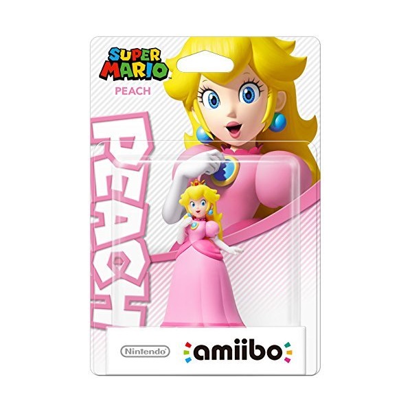 Amiibo Super Mario - Peach játékfigura