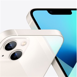 Apple iPhone 13 6,1" 5G 4/128GB Starlight (fehér) okostelefon