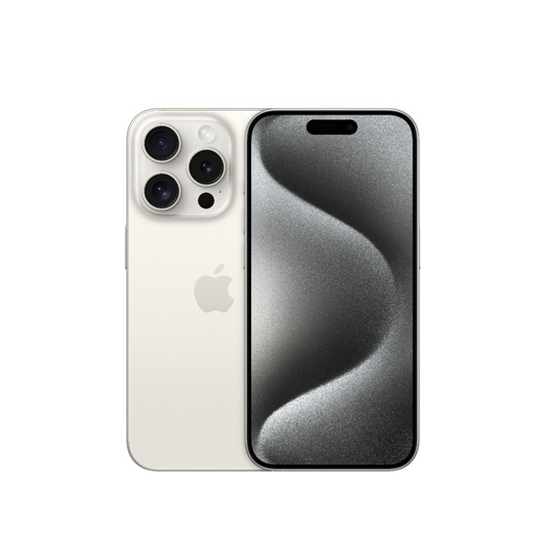 Apple iPhone 15 Pro 6,1" 5G 8/128GB fehér titán okostelefon