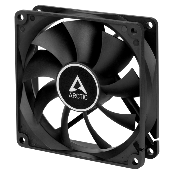 Arctic F9 Silent 90mm fekete ventilátor