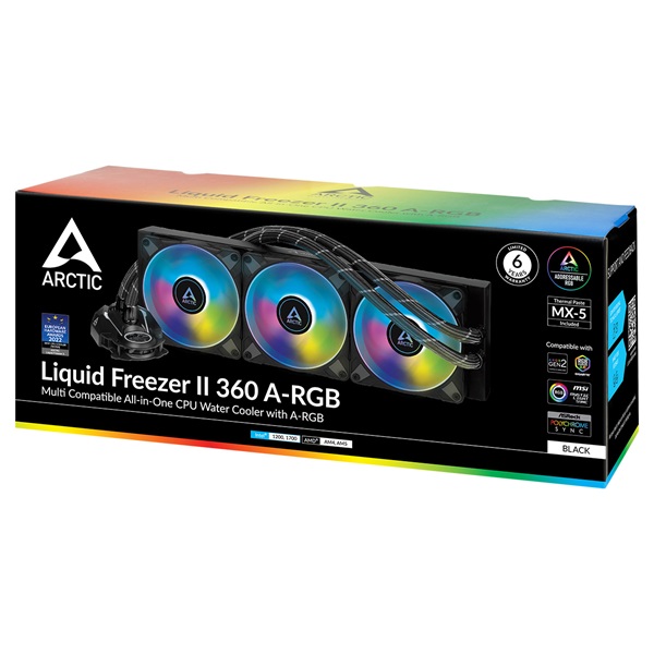 Arctic Liquid Freezer II - 360 A RGB processzor hűtő