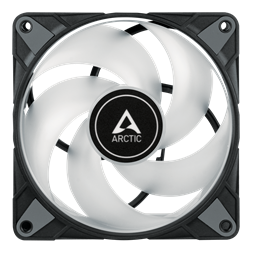 Arctic P12 PWM PST A-RGB 120mm fekete ventilátor