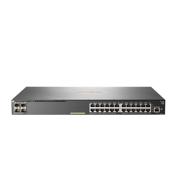 Aruba 2930F 24port GbE PoE+ LAN 4xSFP medzselhető Switch