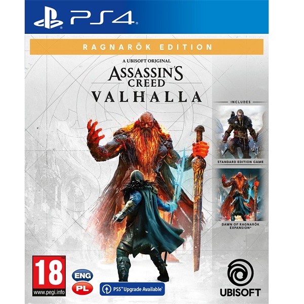 Assassin`s Creed Valhalla: Ragnarök Edition PS4/PS5 játékszoftver