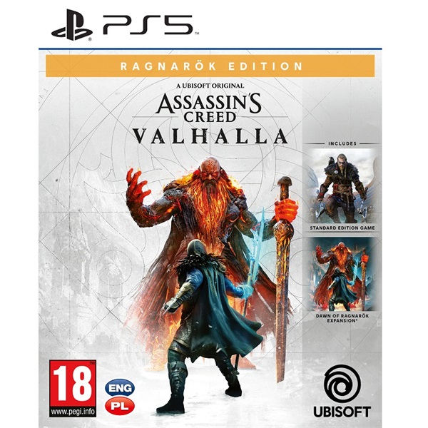 Assassin`s Creed Valhalla: Ragnarök Edition PS5 játékszoftver
