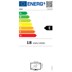 Asus 23,8" VA247HE Eye Care FHD VA HDMI/VGA monitor