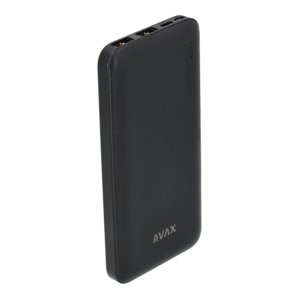 Avax PB104B LIGHTY 10000mAh fekete power bank