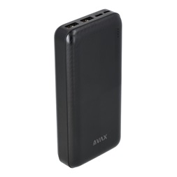 Avax PB201B LIGHTY 20000mAh fekete power bank